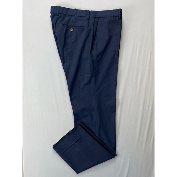 Theory Marlo U New Tailor Stretch Wool Dress Pants, Slacks. Navy, Men's 33. EUC! - Picture 2 of 9